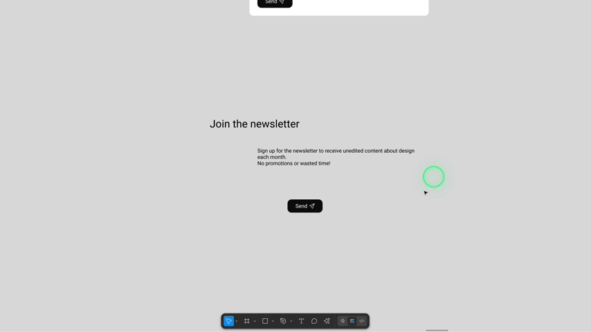 Adding Auto layout in Figma with SHIFT-A