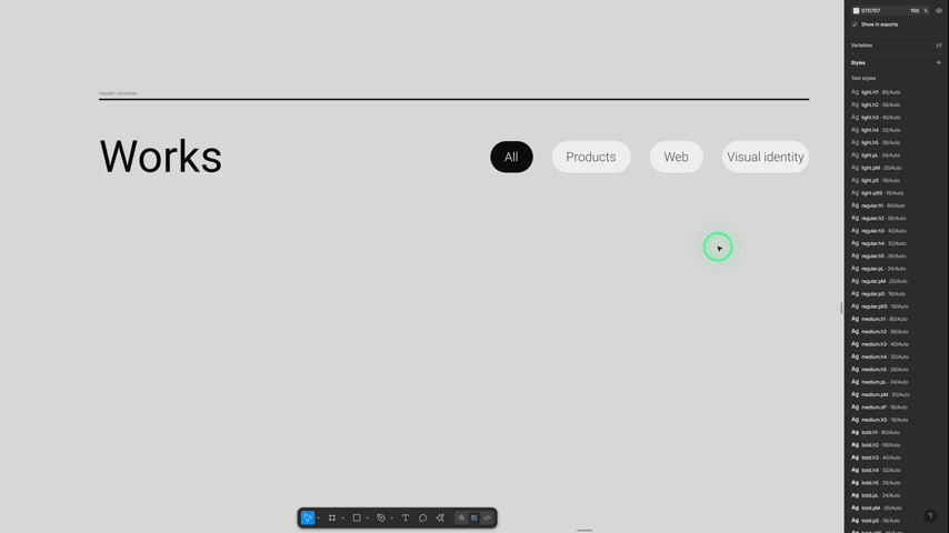 Warp Horizontal Auto Layout