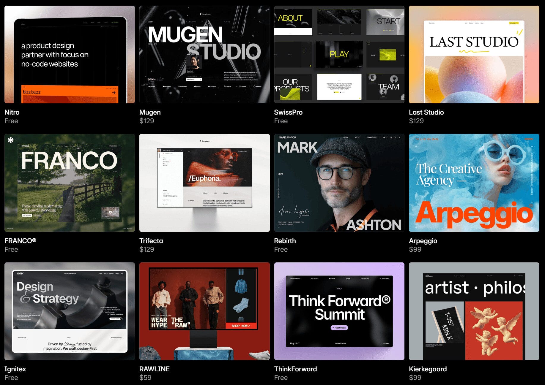 framer Expressive Typography